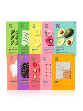 Holika Holika Pure Essence Mask Sheet - 5 x Maschere in Tessuto