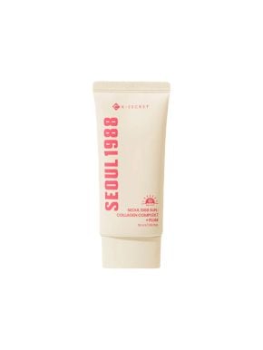 K-Secret Seoul 1988 Sun: Collagen Complex7 + Plum Spf50+Pa++++ - 50ml