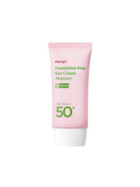 Manyo Factory Foundation-Free Sun Cream Moisture 50+ Pa++++ - 50ml