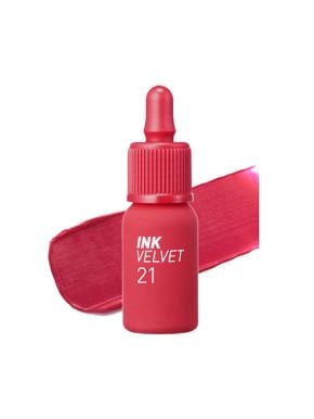 Peripera Ink Velvet #21 Vitality Coral Red - 4g