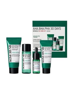 SomebyMi Aha-Bha-Pha 30Days Miracle AC SOS Kit - 4pcs