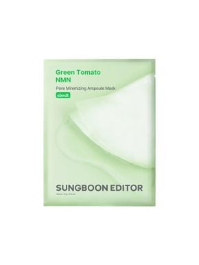 Sungboon Editor Green Tomato Nmn Pore Lifting Ampoule Mask - 23ml