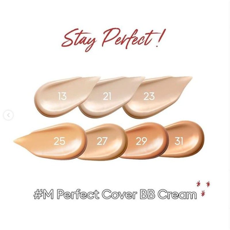 Missha M Perfect Cover Bb Cream Spf42/Pa+++ (No.23/Natural Beige) - 50 ml