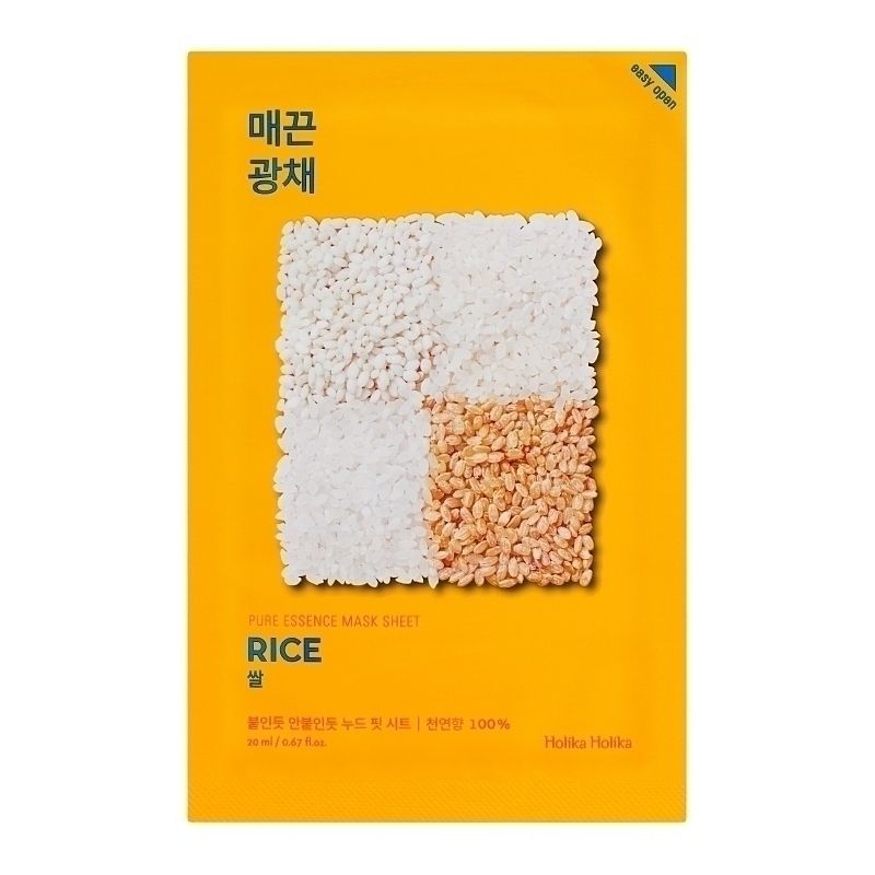 Holika Holika Pure Essence Mask Sheet - Rice -20ml