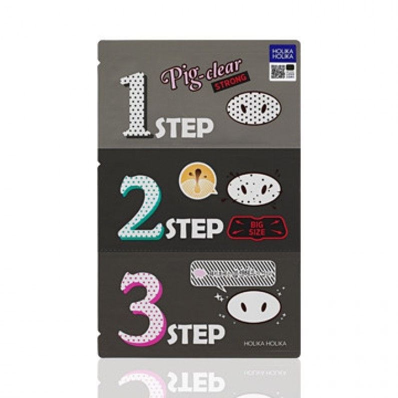 Holika Holika Pig Nose Clear Black Head 3 Step Kit Strong- 30 g