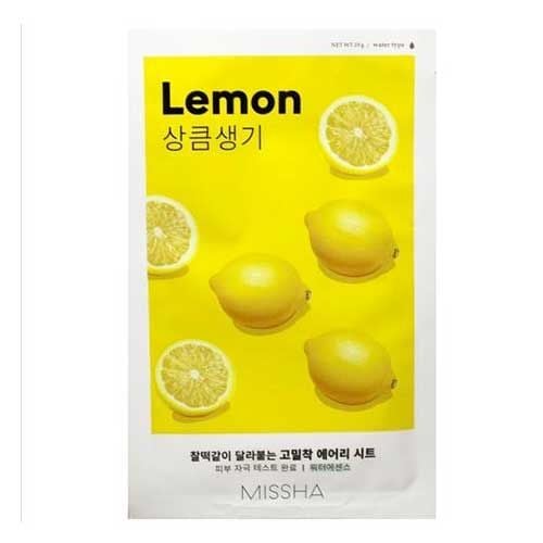 Missha Airy Fit Sheet Mask Lemon - 19g