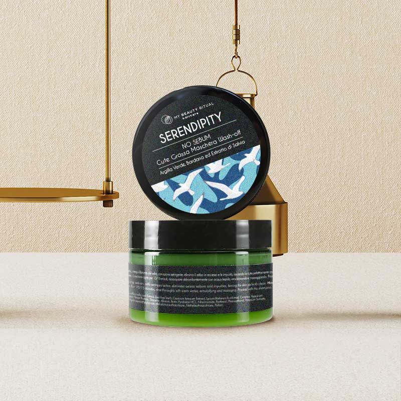 My Beauty Ritual Serendipity No Sebum Cute Grassa Maschera Wash-Off - 100ml