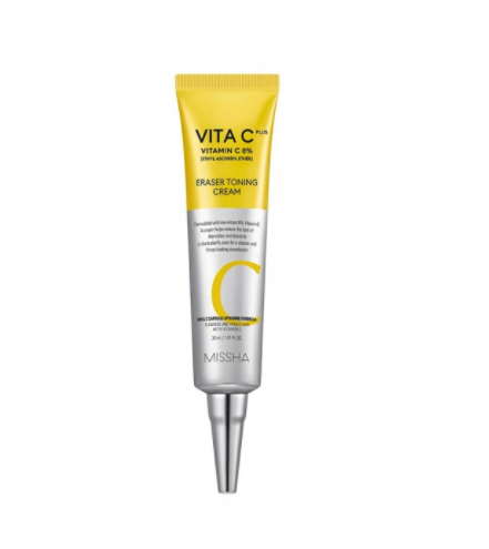 Missha Vita C Plus Eraser Toning Cream - 30ml