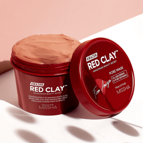 Missha Amazon Red Clay™ Pore  Mask 110ml