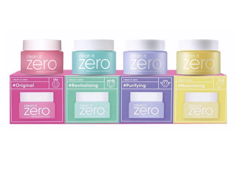 BANILA CO clean it zero 4種類セット Banila.Co Clean It Zero Cleansing Balm Miniature Set - 4pcs -28ml