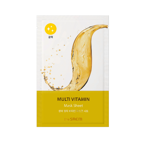 The Saem Bio Solution Radiance Multi Vitamin Mask Sheet- 20ml
