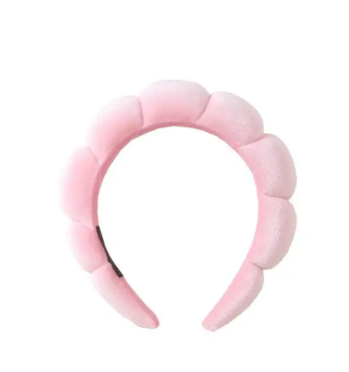 Cerchietto Capelli per Skincare- Preppy Hair Band -Light Rose- 1PZ