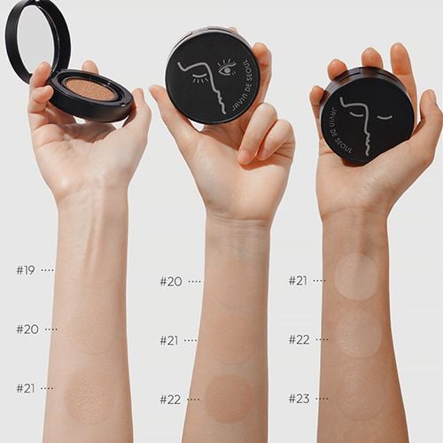 Javin De Seoul Wink Foundation Pact SPF50 Pa++++ #19 Cover Pale - 15g