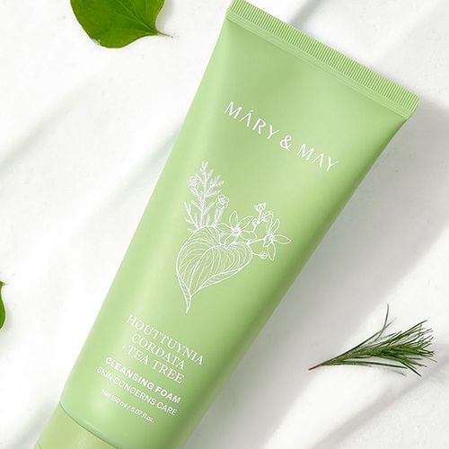Mary&May Houttunya Cordata + Tea Tree  Cleansing Foam - 150ml