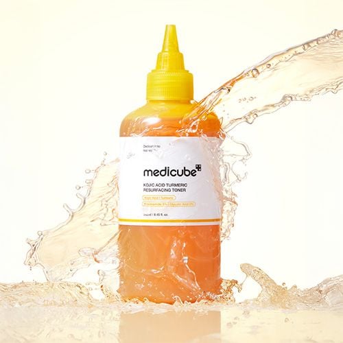 Medicube Kojic Acid Turmeric Resurfacing Toner - 250ml