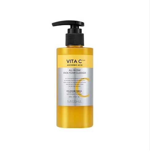 Missha Vita Plus All In One Pack Foam Cleanser 200ml