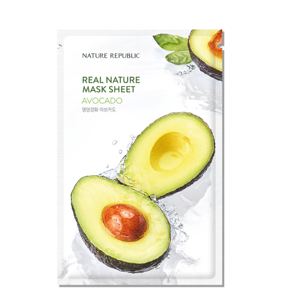 Nature Republic Real Nature Avocado Mask Sheet - 23ml