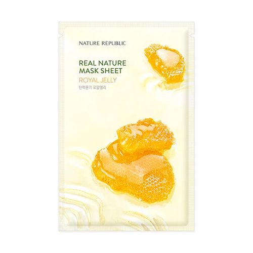 Nature Republic Real Nature Royal Jelly Mask Sheet - 23ml
