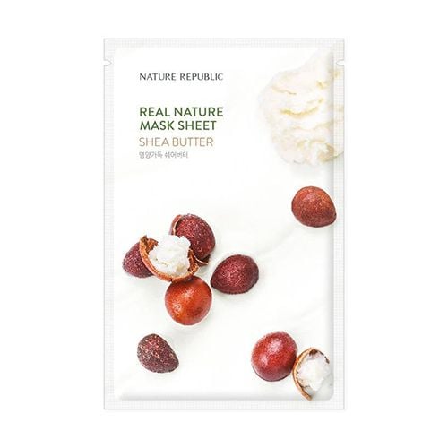 Nature Republic Real Nature Shea Butter Mask Sheet - 23ml