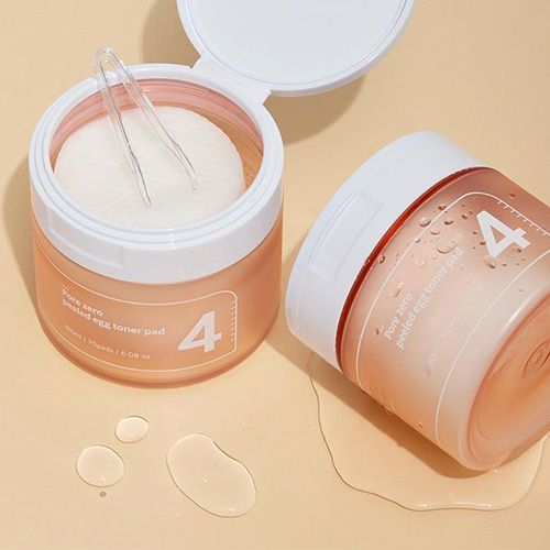 Numbuzin N°4 Pore Zero Peeled Egg Toner Pad - 70pcs