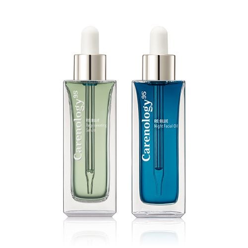 Set Carenology95 2 Sieri RE: BLUE Night Facial Oil 50ml + Regenerating Serum 50ml