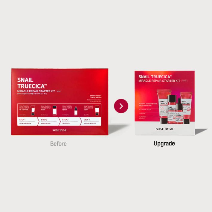 SomebyMi Snail Truecica Miracle Repair Starter Kit - 4pcs