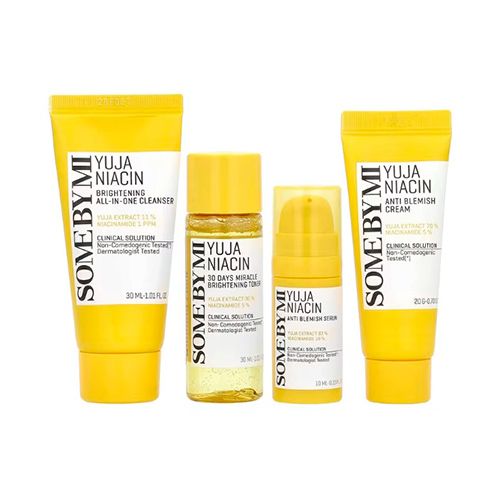 SomebyMi Yuja Niacin Anti-Blemish Starter Kit - 4Pcs 