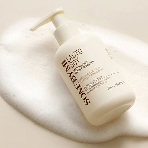SomebyMi Lactosoy Mild Bubble Peeling Cleanser - 180ml