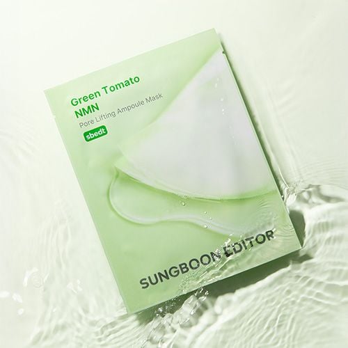 Sungboon Editor Green Tomato Nmn Pore Lifting Ampoule Mask - 23ml