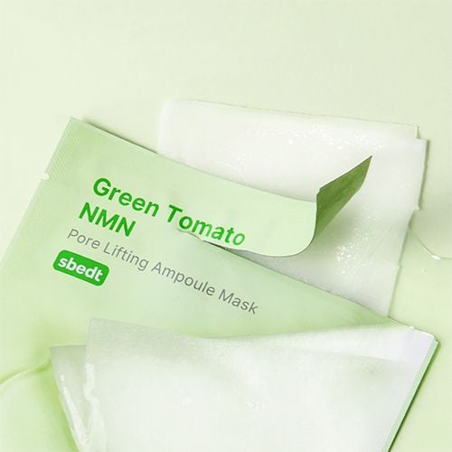 Sungboon Editor Green Tomato Nmn Pore Lifting Ampoule Mask - 23ml