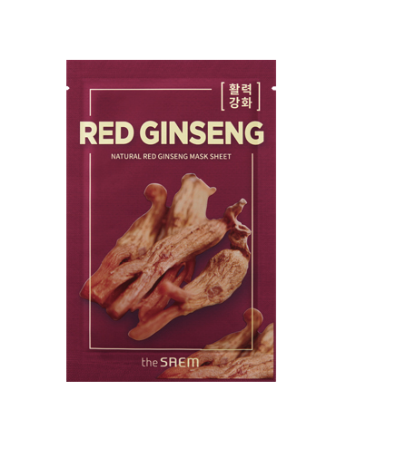 The Saem Natural Red Ginseng Mask Sheet 21ml