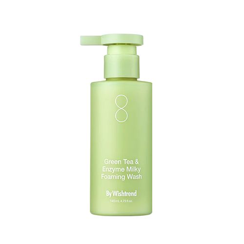 By Wishtrend Green Tea & Enzyme Milky Foaming Wash - 140ml 