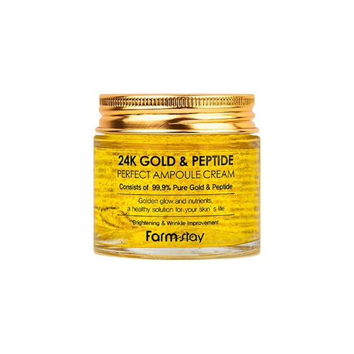 Farmstay 24k Gold & Peptide Perfect Ampoule Cream - 80ml