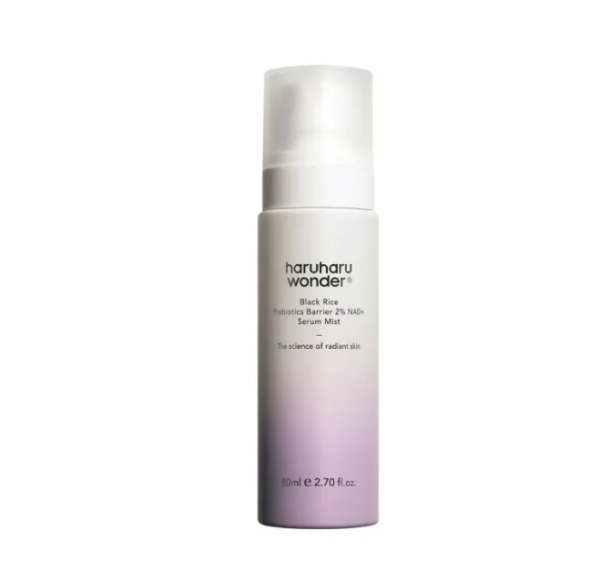 Haru Haru Wonder Black Rice Probiotics Barrier 2% Nad + Serum Mist- 80ml  