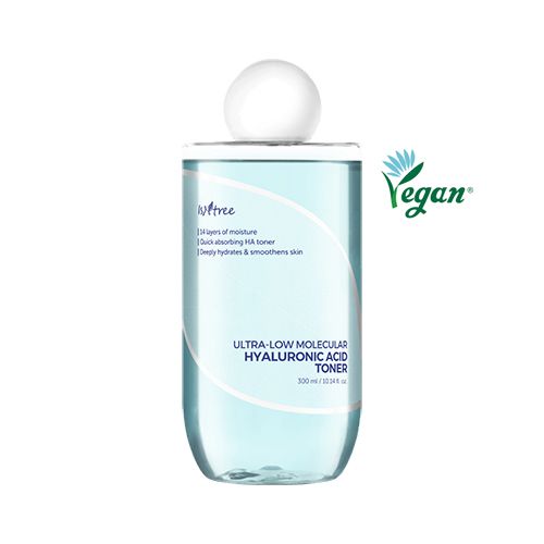 Isntree Ultra-Low Molecular Hyaluronic Acid Toner - 300ml