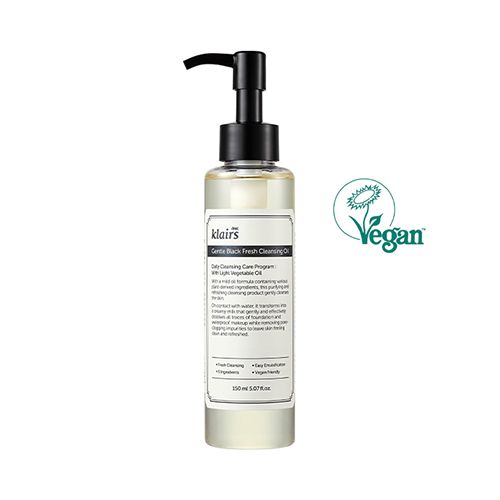 Klairs Gentle Black Fresh Cleansing Oil - 150ml