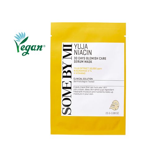 SomebyMi Yuja Niacin Blemish Serum Mask 25g